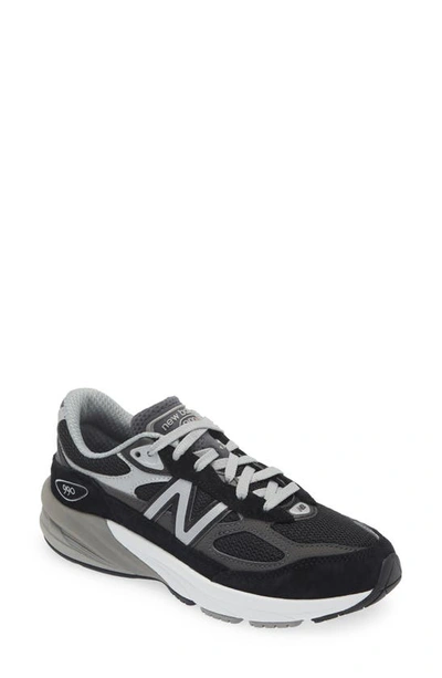 New Balance Kids' Fuelcell 990v6 Running Trainer In Black