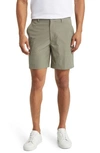 Swannies Ethan Flat Front Golf Shorts In Olive-gray