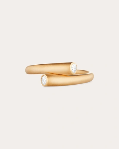 Carelle Women's Whirl Single Diamond Ring In Gold