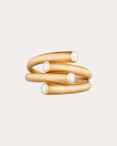 Carelle Women's Whirl Duo Diamond Ring In Gold