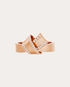 Carelle Women's Knot Diamond Trim Ring In Pink