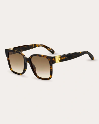 Givenchy Women's Havana Square Sunglasses In Brown