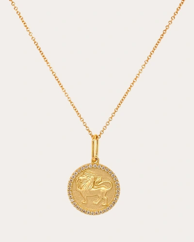 Colette Jewelry Women's Leo Pendant Necklace In Gold