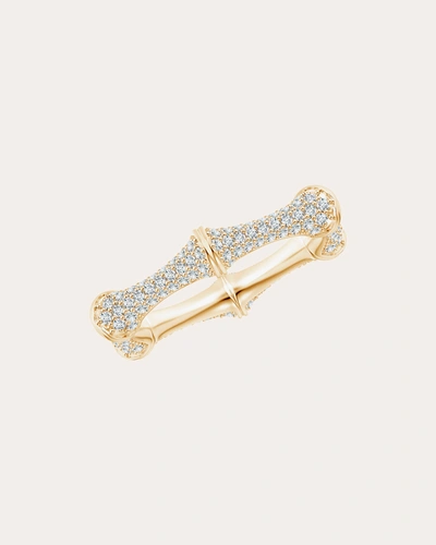 Natori Women's Indochine Diamond Pavé Ring In Gold