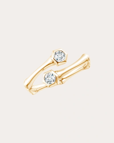 Natori Women's Bamboo 14k Gold Diamond Ring