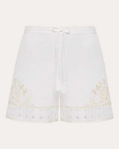 La Perla Women's Love Journey Shorts In White