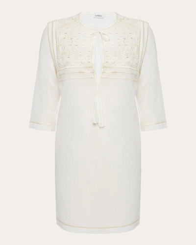 La Perla Women's Love Journey Mini Dress In White