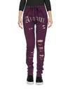 Happiness Casual Pants In Deep Purple