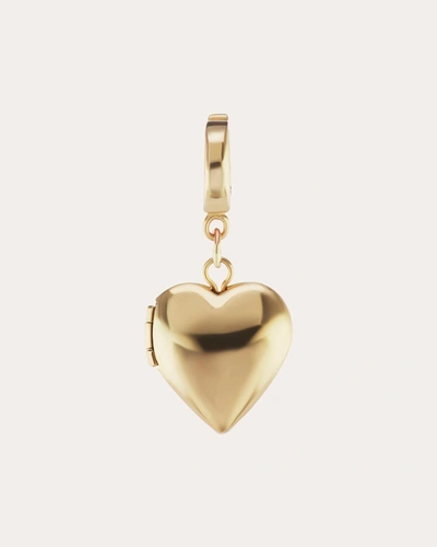 The Gild Women's Gold Heart Locket Charm