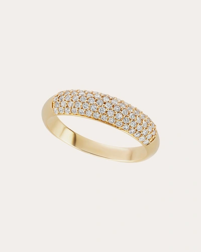 The Gild Women's Diamond Bombe Ring In Gold