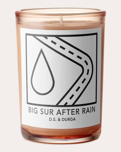 D.s. & Durga D. S. & Durga Big Sur After Rain Candle 7oz In Pink