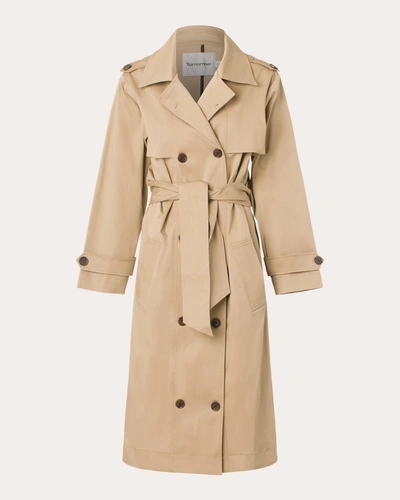 Tomorrow Women's Ellen Trench Coat In Brown