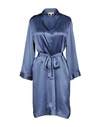 Vivis Robes In Slate Blue