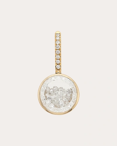 Moritz Glik Women's Naipe 18k Gold Crystal And Diamond Pendant In White