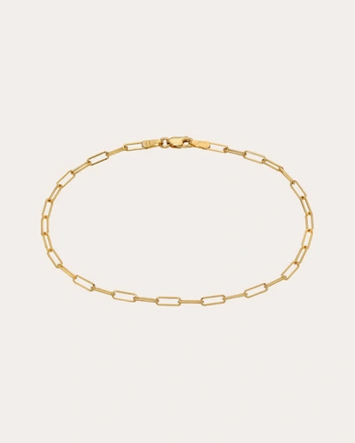 Zoe Lev Women's Open-link Chain Anklet In Gold