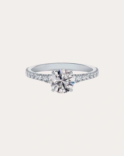 De Beers Forevermark Women's Forevermark Icon Diamond Band Engagement Ring In Silver