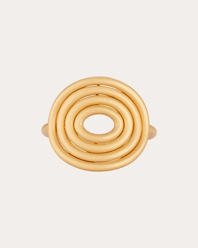 Carelle Women's Spiralli Quad Ring In Gold