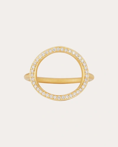 Carelle Women's Diamond Spiralli Ring In Gold