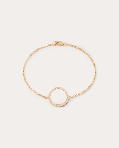 Carelle Women's Diamond Spiralli Bracelet In Gold