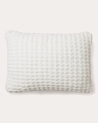 Sunday Citizen Off-white Snug Waffle Mini Pillow