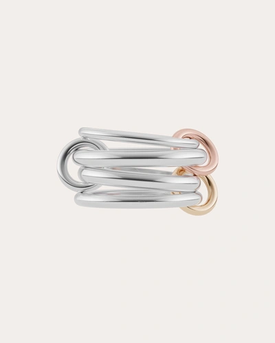 Spinelli Kilcollin Women's Sagittarius 18k Two-tone Gold And Sterling Silver Linked Rings 18k Gold