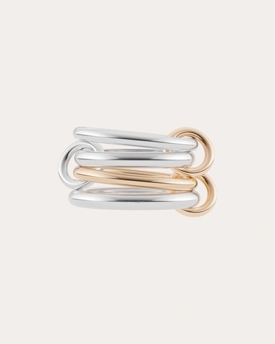 Spinelli Kilcollin Women's Cancer 18k Gold Sterling Silver Linked Rings