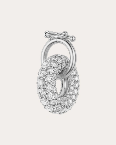 Spinelli Kilcollin Women's Mini Nebula Blanc Diamond Pavé Pendant In Silver