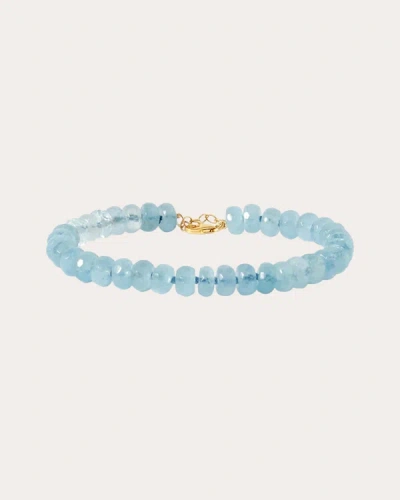 Jia Jia Women's Oracle Aquamarine Bracelet In Blue