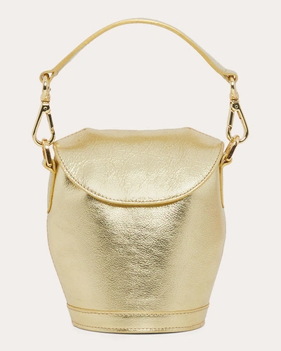 S.joon S. Joon Women's Mini Milk Pail Bucket Bag In Gold