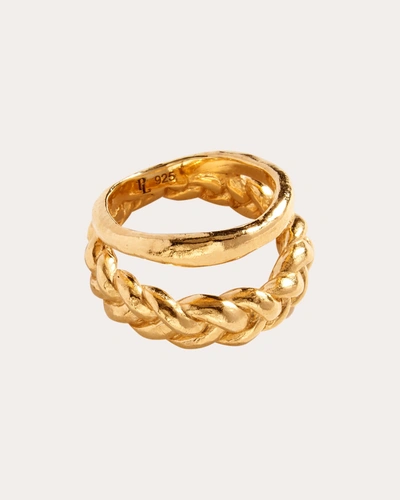 Pamela Love Women's Charis Gold-plated Double Ring