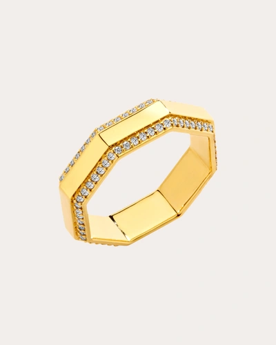 Syna Jewels Women's Octa Diamond Band In Gold