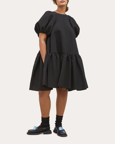 Cecilie Bahnsen Women's Alexa Blossom Dress In Black