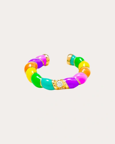 Yvonne Léon Women's Rainbow Mini Twist Ear Cuff