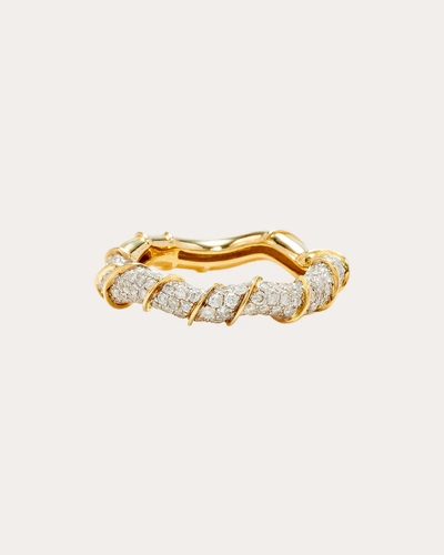 Yvonne Léon Women's Diamond Twistée Ring In Gold