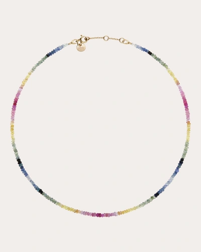 Atelier Paulin Women's Nonza River Choker Rainbow Sapphire