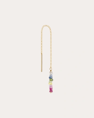 Atelier Paulin Women's Nonza Rainbow Sapphire Earring