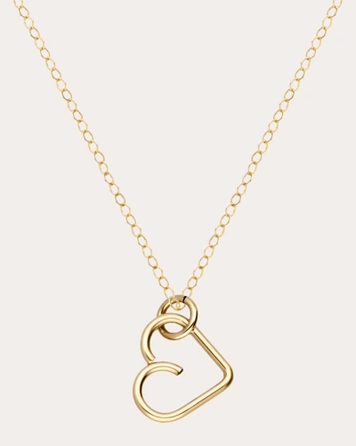 Atelier Paulin Women's Heart Charm Necklace In Gold