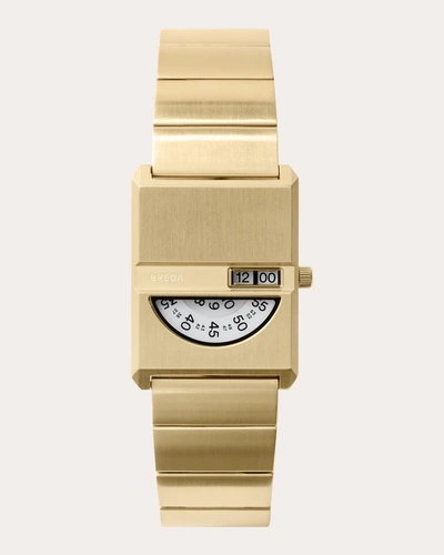Breda Women's 18k Gold-plated Pulse Tandem Bracelet Watch