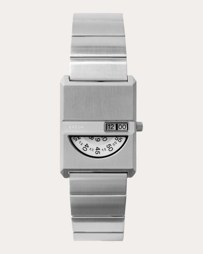Breda Women's Stainless Steel Pulse Tandem Bracelet Watch In Silver