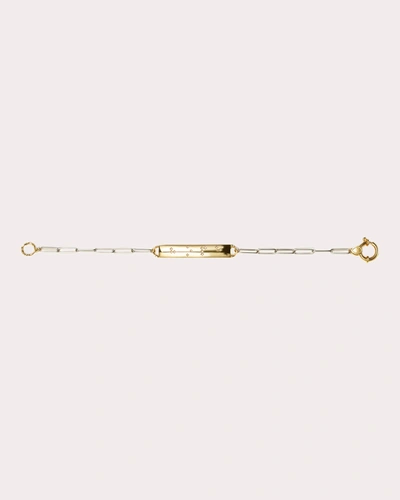 Milamore Women's Diamond Braille 'hope' Bracelet In Gold