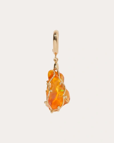 Milamore Women's Fire Opal Kintsugi Charm In Red