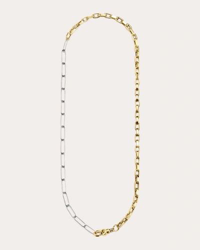 Milamore Women's Diamond & 18k Gold Classic Duo Chain Necklace Ii In Yellow Gold/white Gold