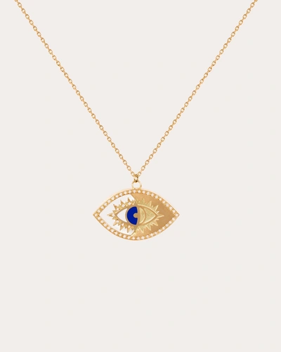 L'atelier Nawbar Women's Mini Eye On Biladi Pendant Necklace In Gold