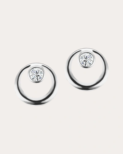 The Gild Women's Everyday Diamond Stud Earrings In Silver