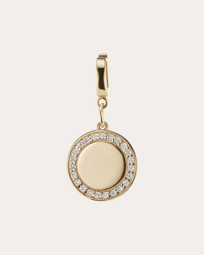 The Gild Women's Diamond Signature Charm In Gold