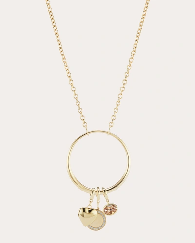 The Gild Women's 14k Gold Loop Pendant Necklace
