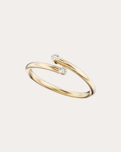 The Gild Women's Diamond Confetti Toi Et Moi Ring In Gold