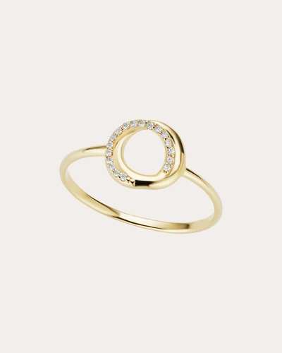 The Gild Women's Pavé Encircle Ring In Gold