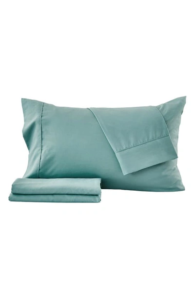 Woven & Weft Wrinkle Resistant Sheet Set In Sea