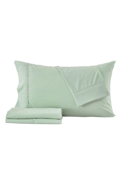 Woven & Weft Wrinkle Resistant Sheet Set In Sage